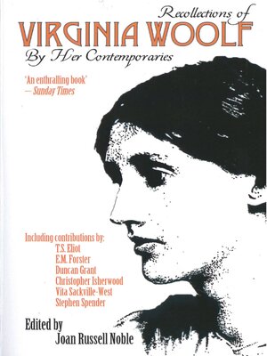 cover image of Recollections of Virginia Woolf by Her Contemporaries